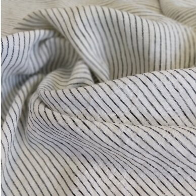 Softened linen fabric, width 150 cm