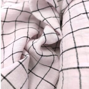 Softened linen fabric, width 235cm