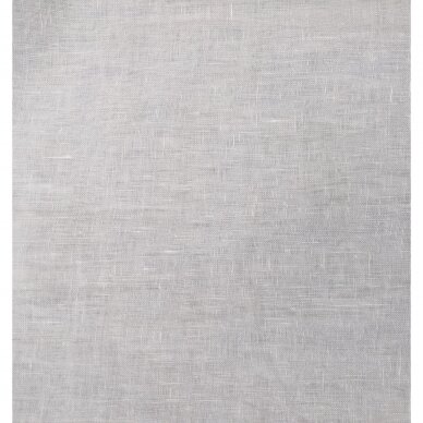 Softened bleached linen fabric, width 275 cm 1