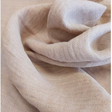 Softened linen fabric, width 150 cm