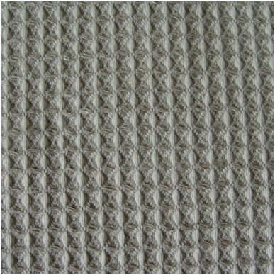 Half linen waffle fabric 1